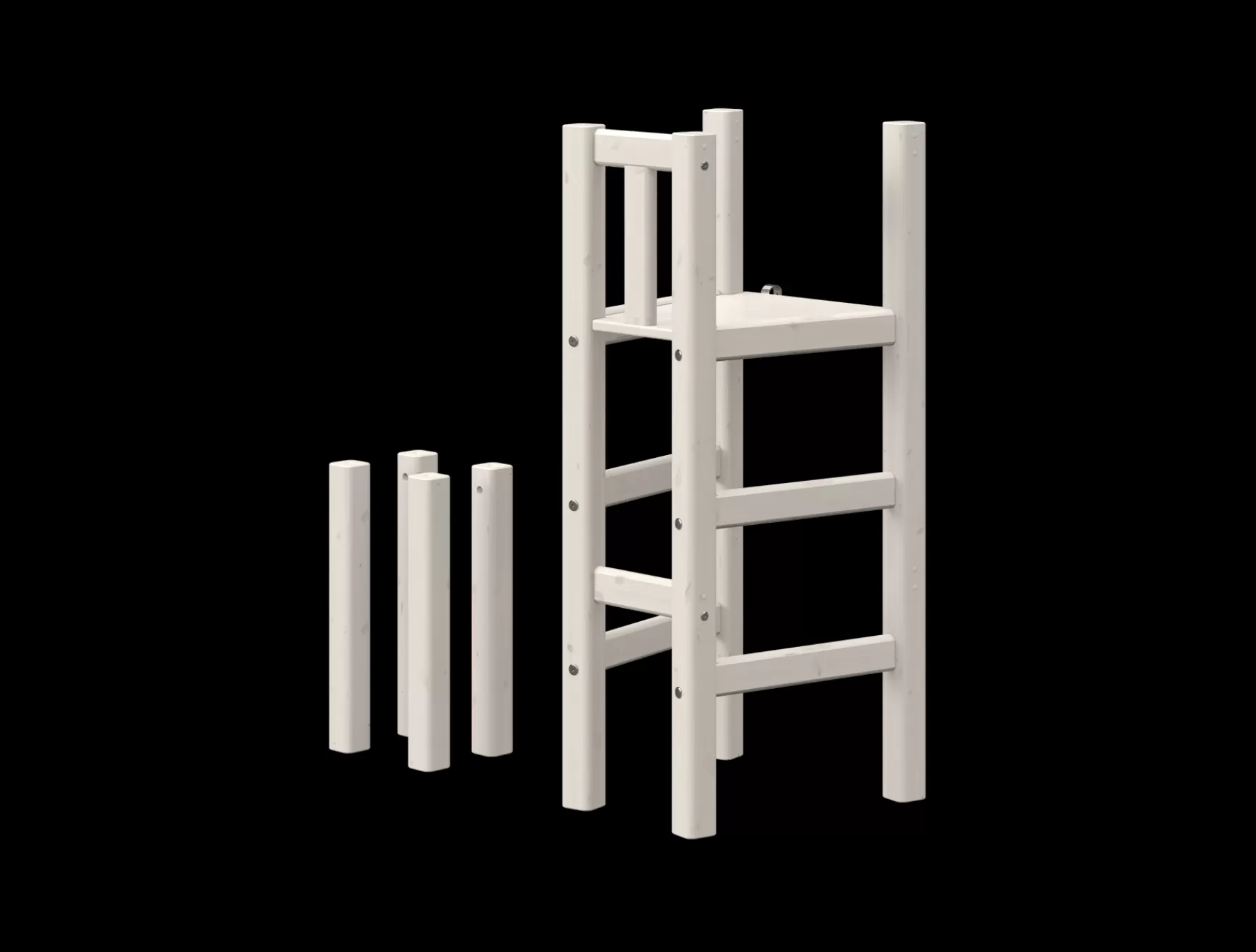 FLEXA Classic - Plateforme et pieds de lit pour lit mi-hauteur