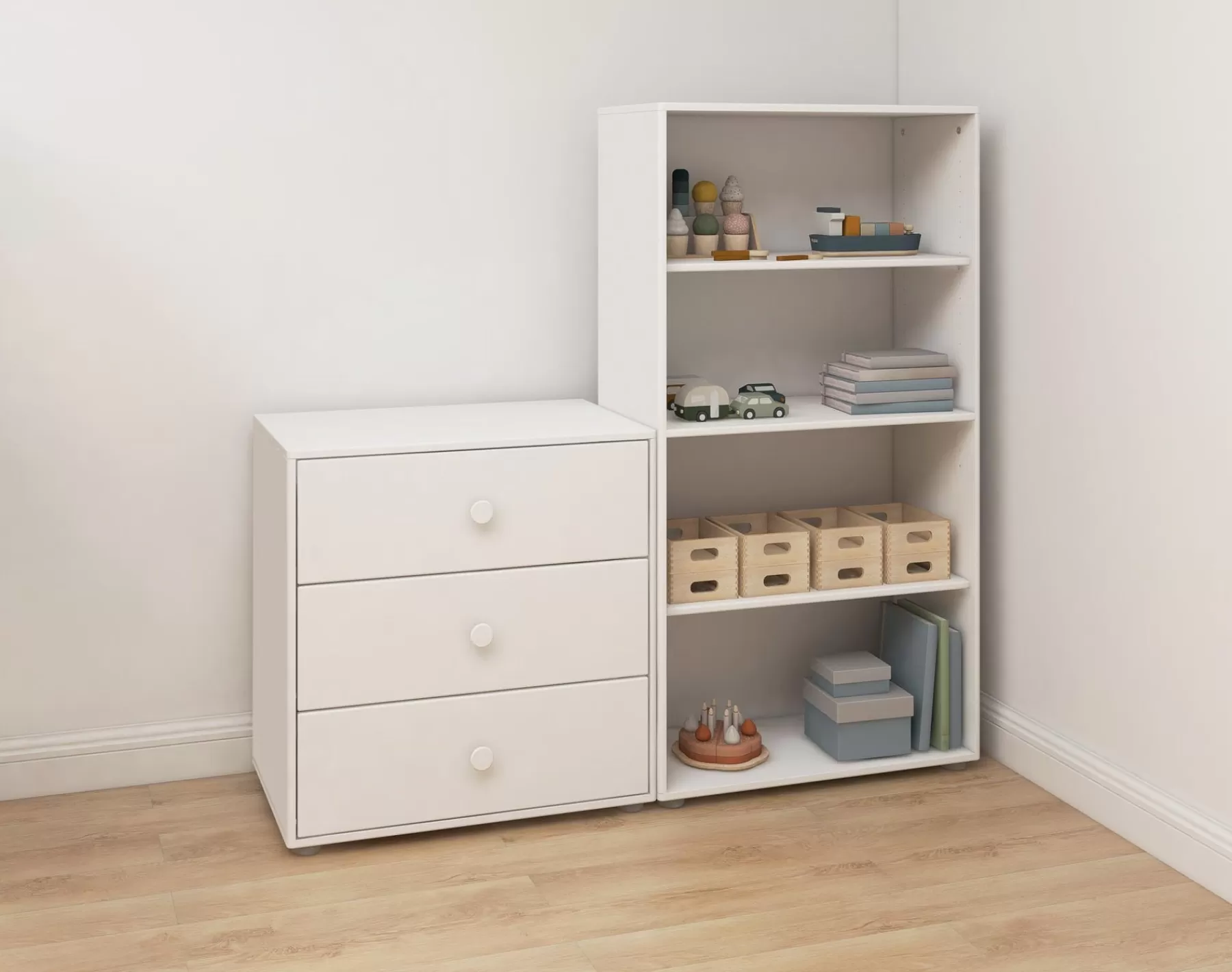FLEXA Commode, 3 tiroirs