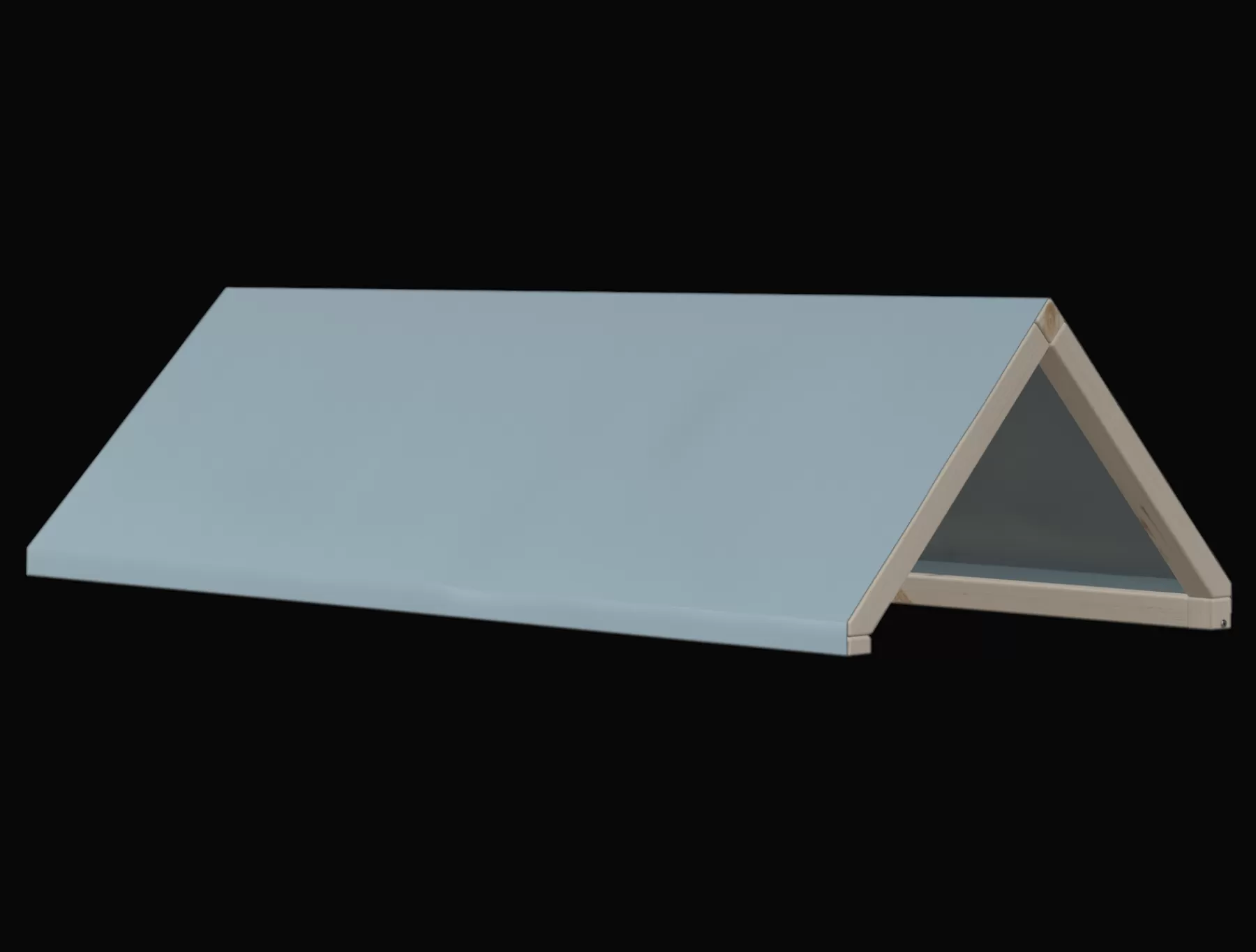 FLEXA COTTAGE toit, Frosty Blue, 90x200