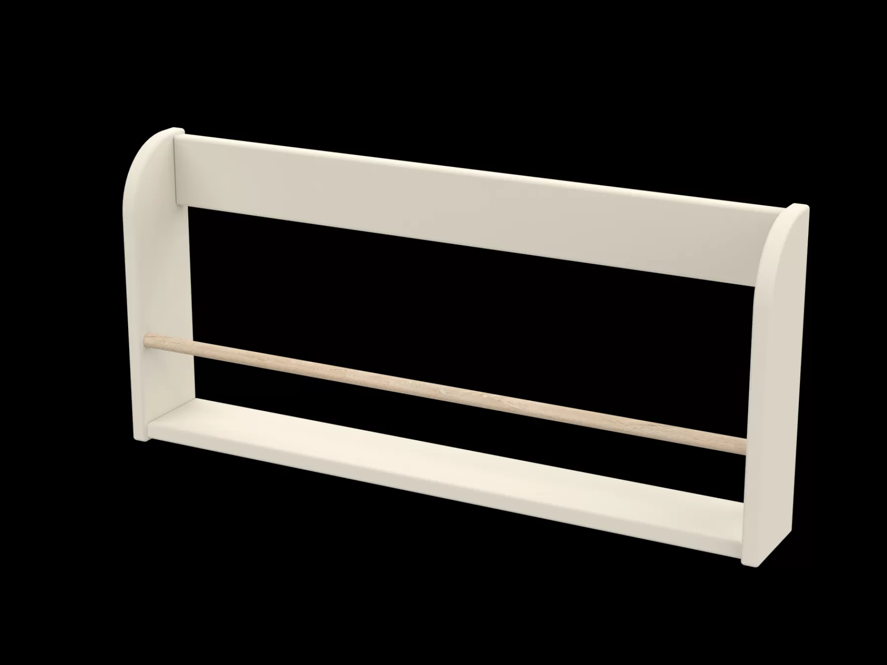 FLEXA DOTS Étagère-présentoir à livres, 75 cm, MDF,