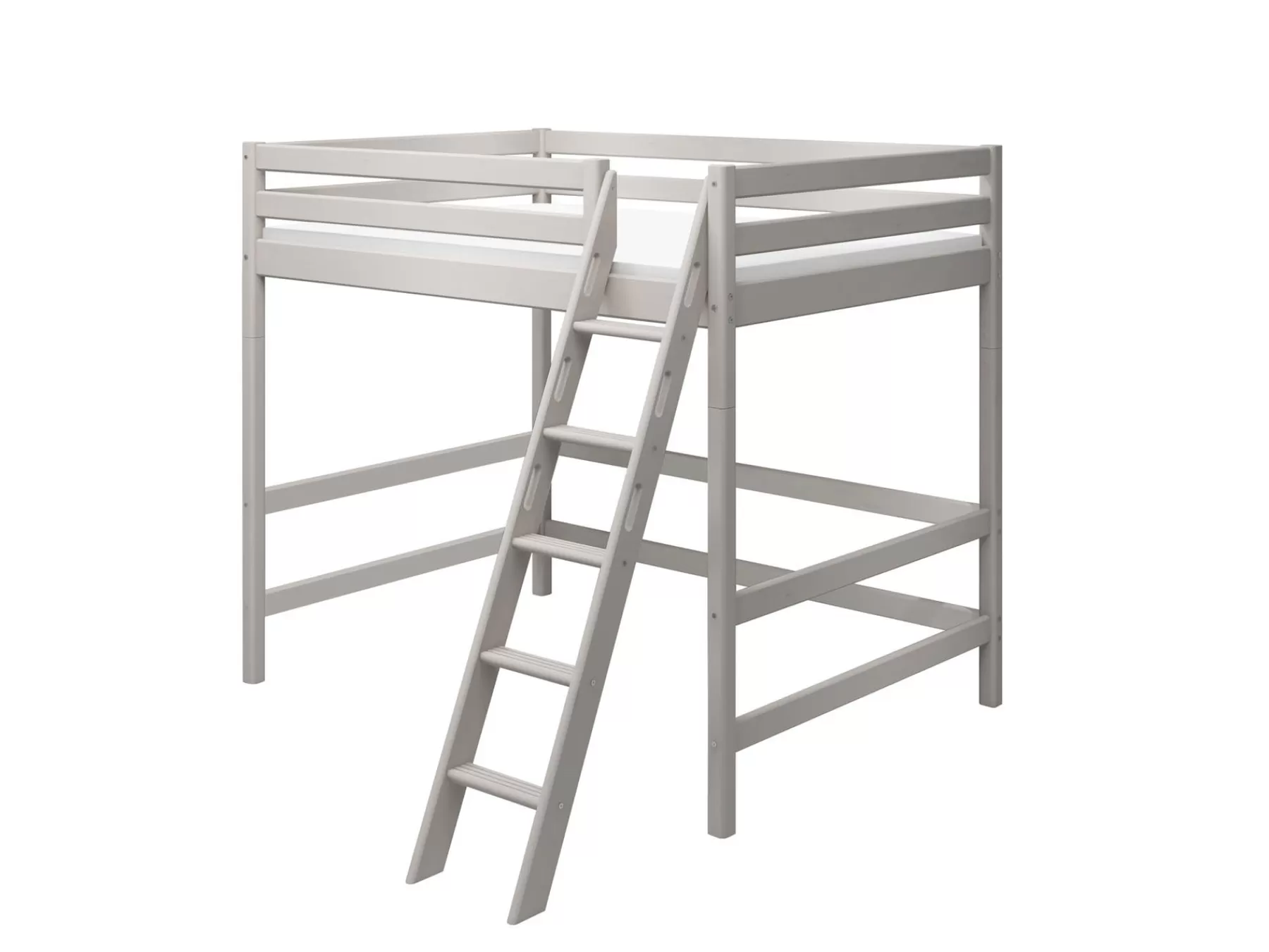 FLEXA Lit mezzanine avec échelle inclinée