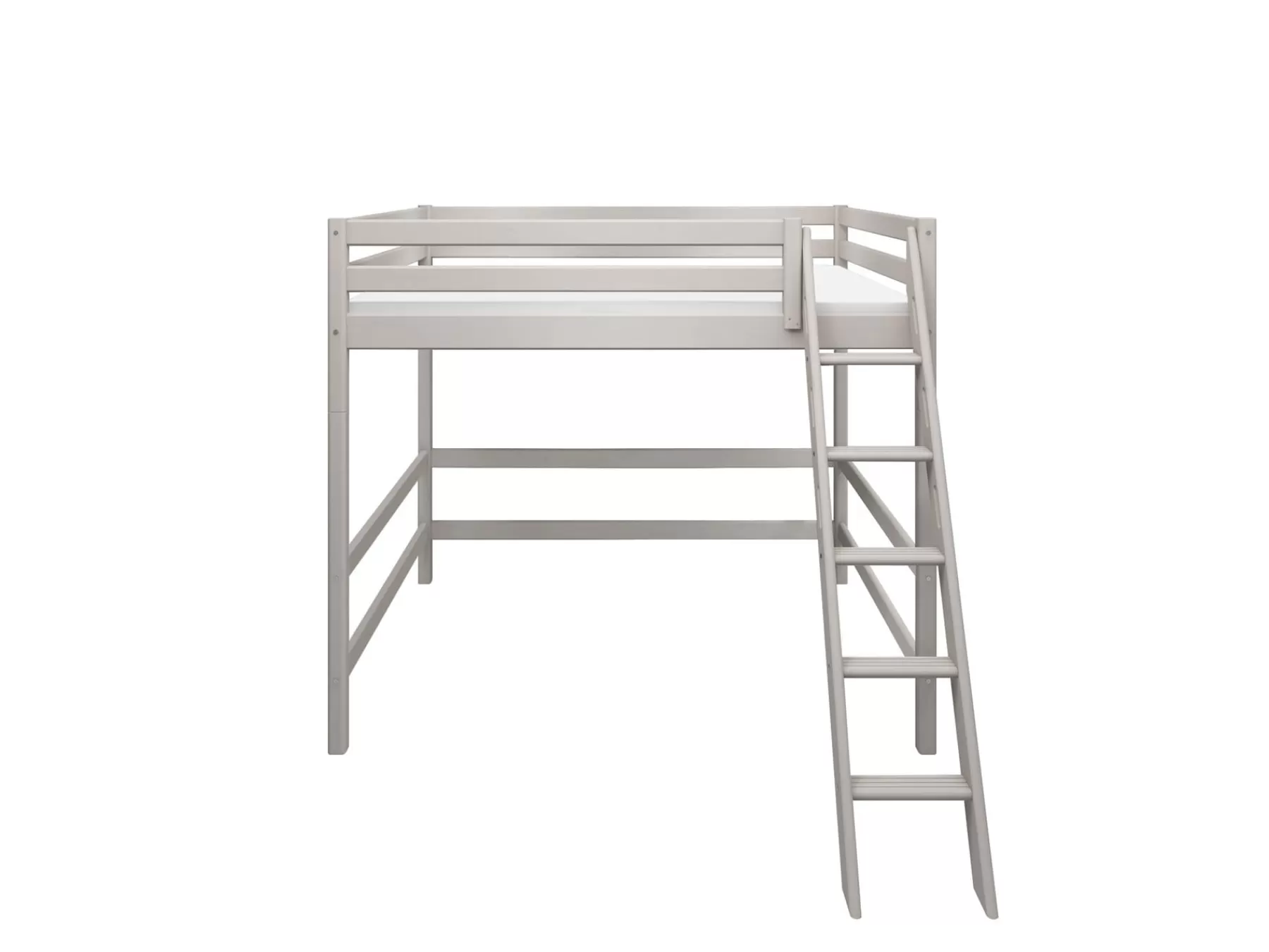 FLEXA Lit mezzanine avec échelle inclinée