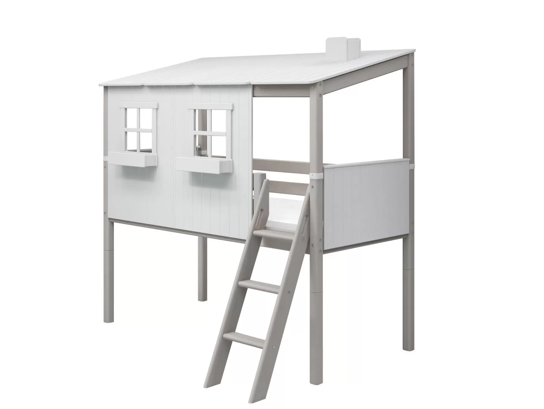 FLEXA Lit mi-hauteur avec Maison Classic