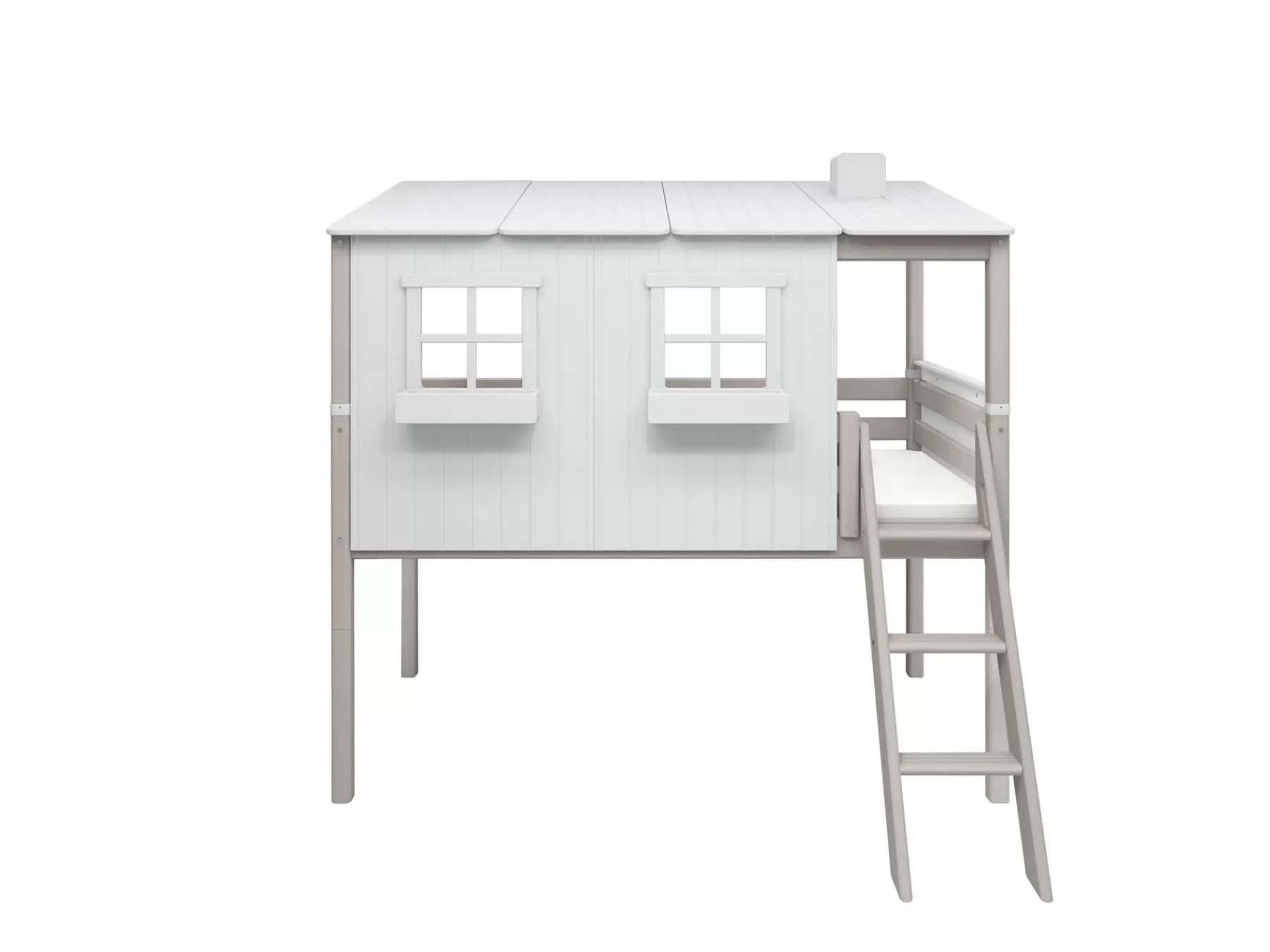 FLEXA Lit mi-hauteur avec Maison Classic