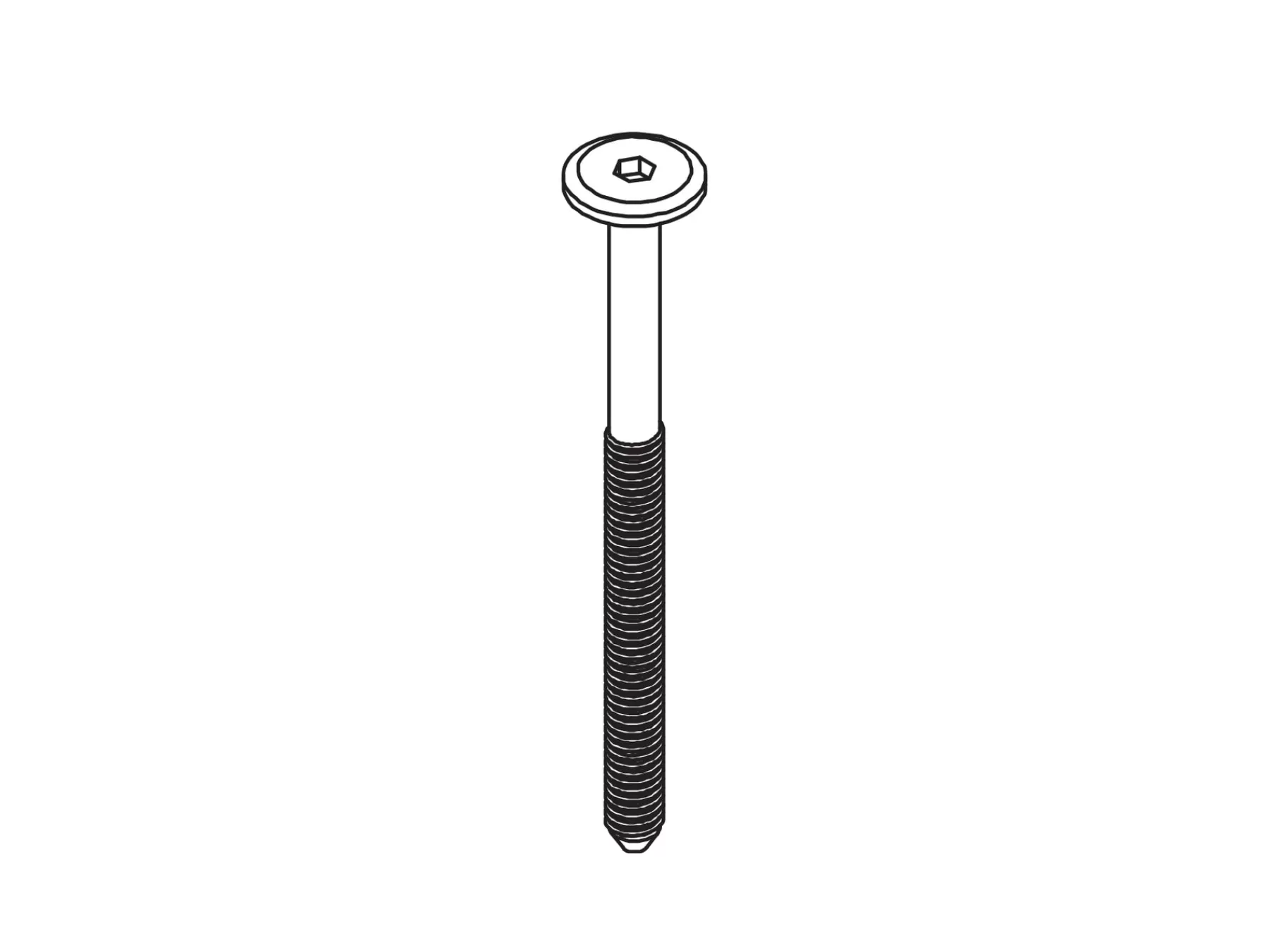 FLEXA Threaded Screw – bag of 20 pieces